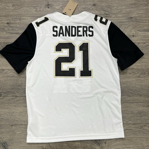 Nike Prime Sadeur Sanders Jersey Sz Large Mens White Prime 2.0 #21 Football - Picture 8 of 10